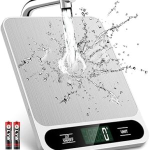 Limited time deal savings-23% Mik-Nana Food Scale White, 22lb/10kg Digital Kitchen Scale Grams